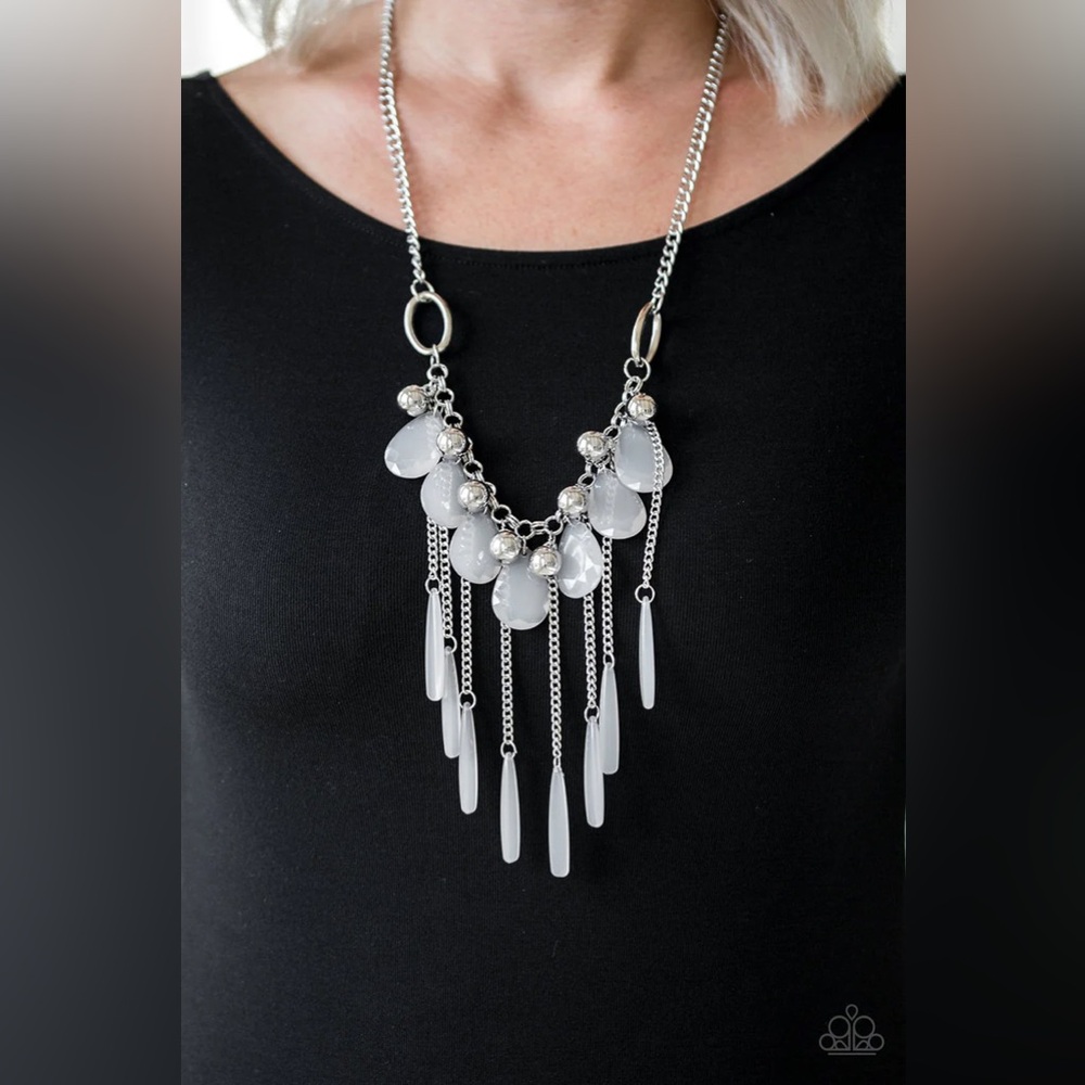 ❤️‍🔥5/$25❤️‍🔥 Roaring Riviera White Necklace